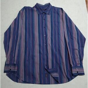 Tommy Bahama Sarasota Ombre Relax Bering Blue Silk Blend 2XL NWOT $198 MSRP